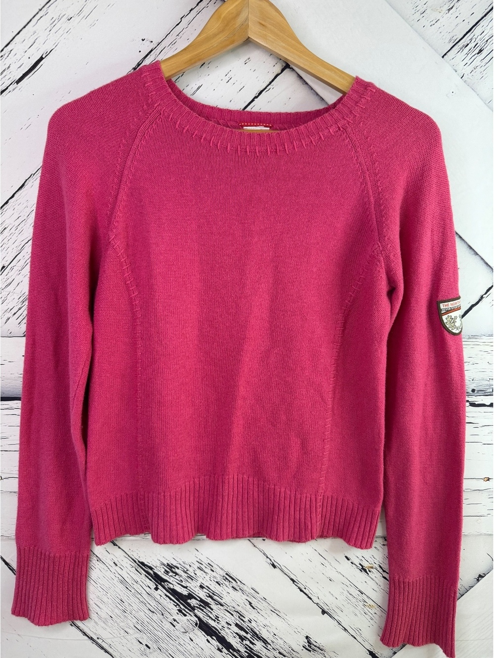 The North Face Vintage Heritage Raglan Gorecorp Knit Sweater Women’s Small